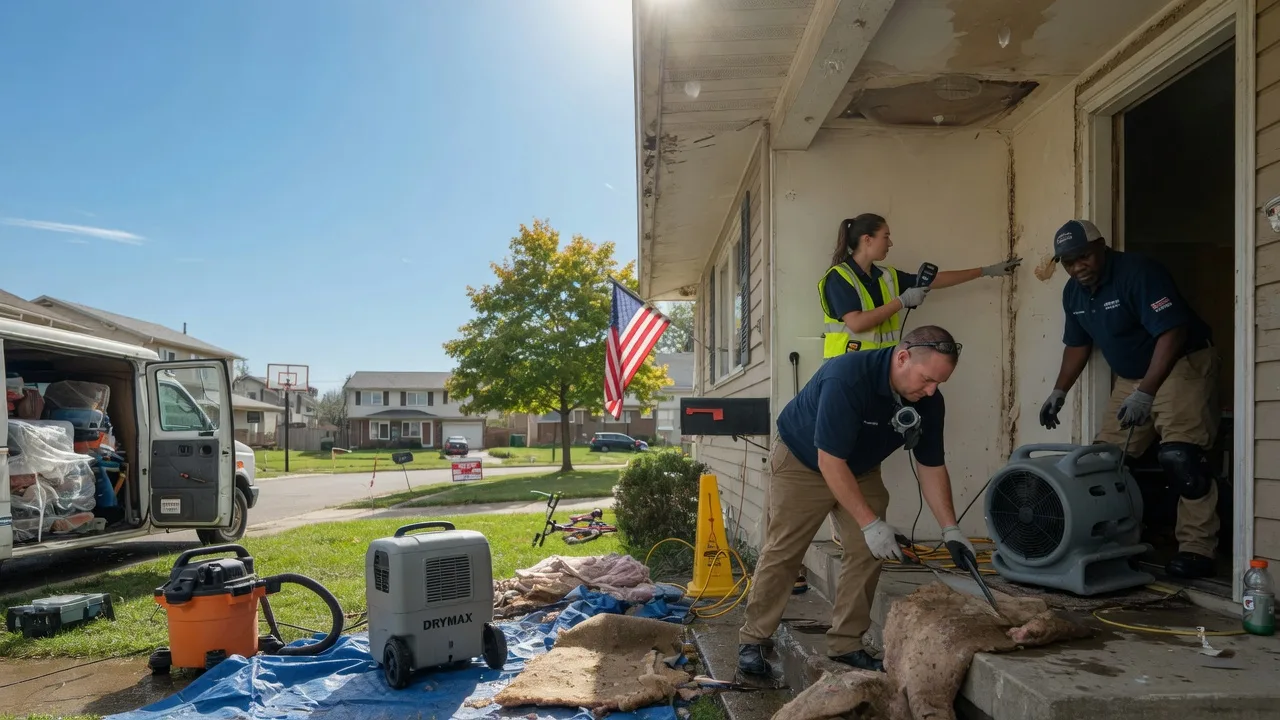 Water Damage Restoration in Marcus Hook, PA near me